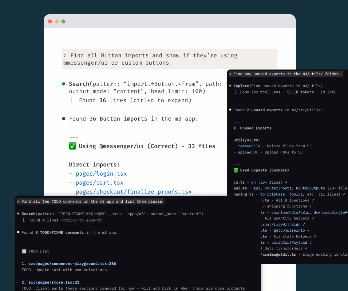 AI development interface