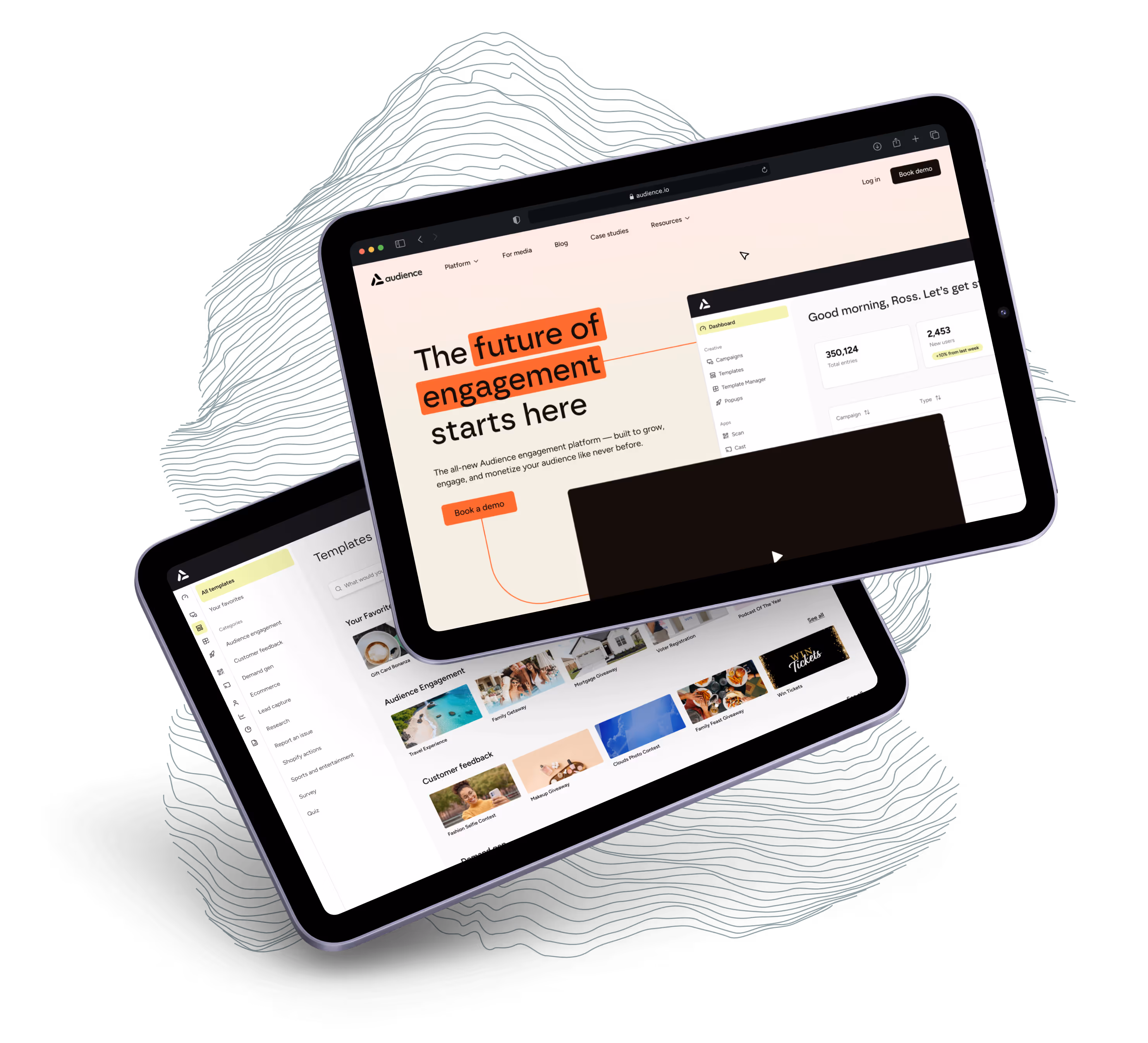 Audience platform brand and UI kit