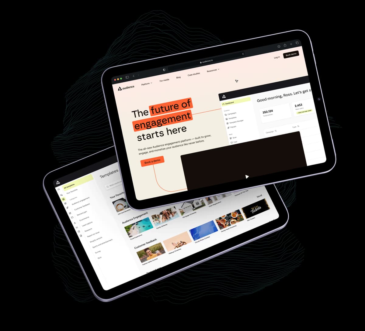 Audience platform brand and UI kit