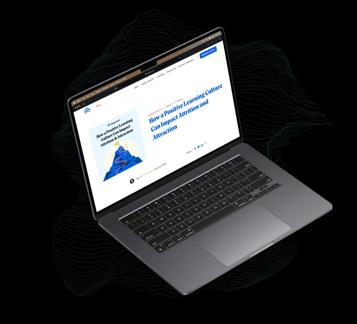 Degreed blog redesign