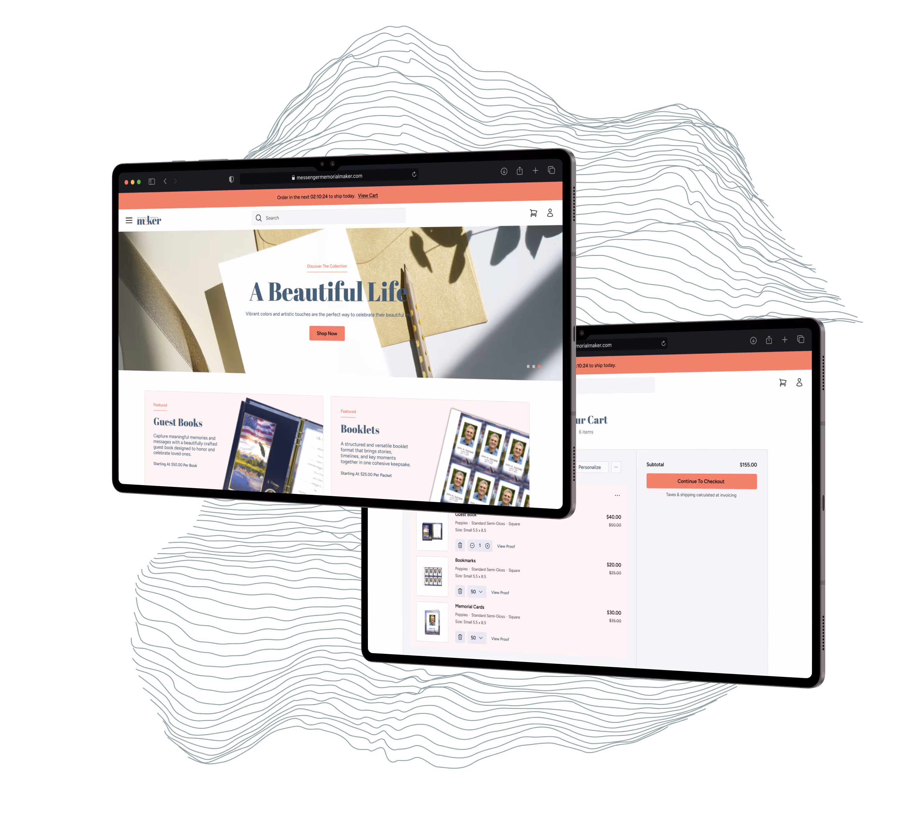 Messenger Memorial Maker consumer platform