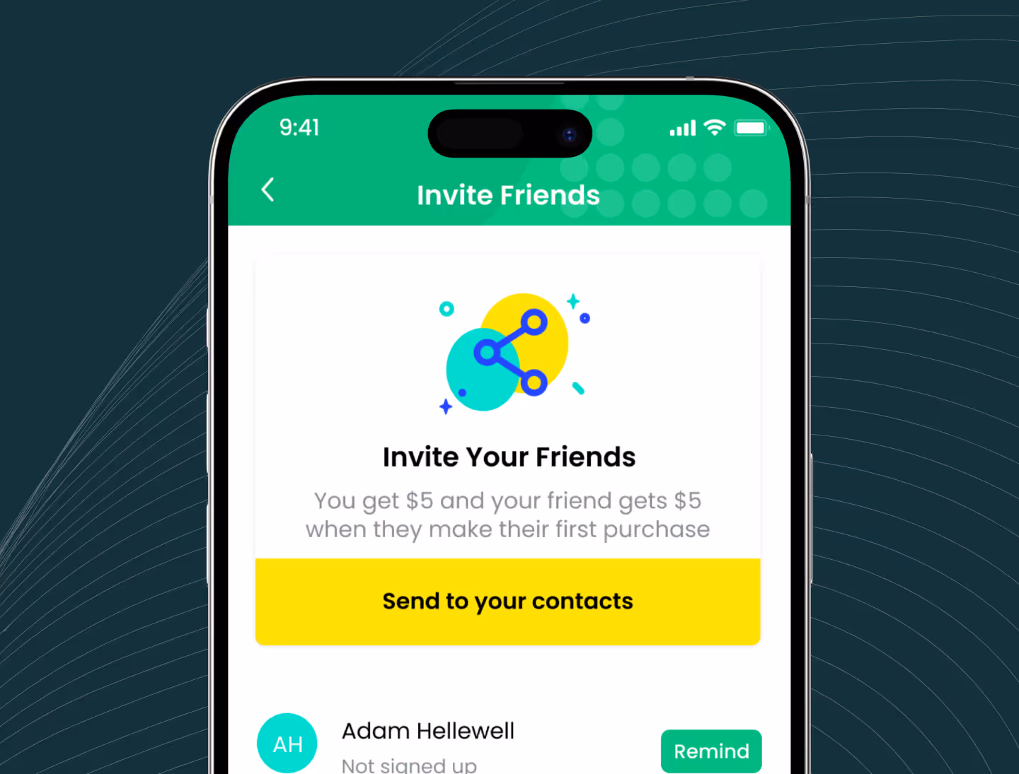 The Seis app offers rewards for referring friends to join Seis