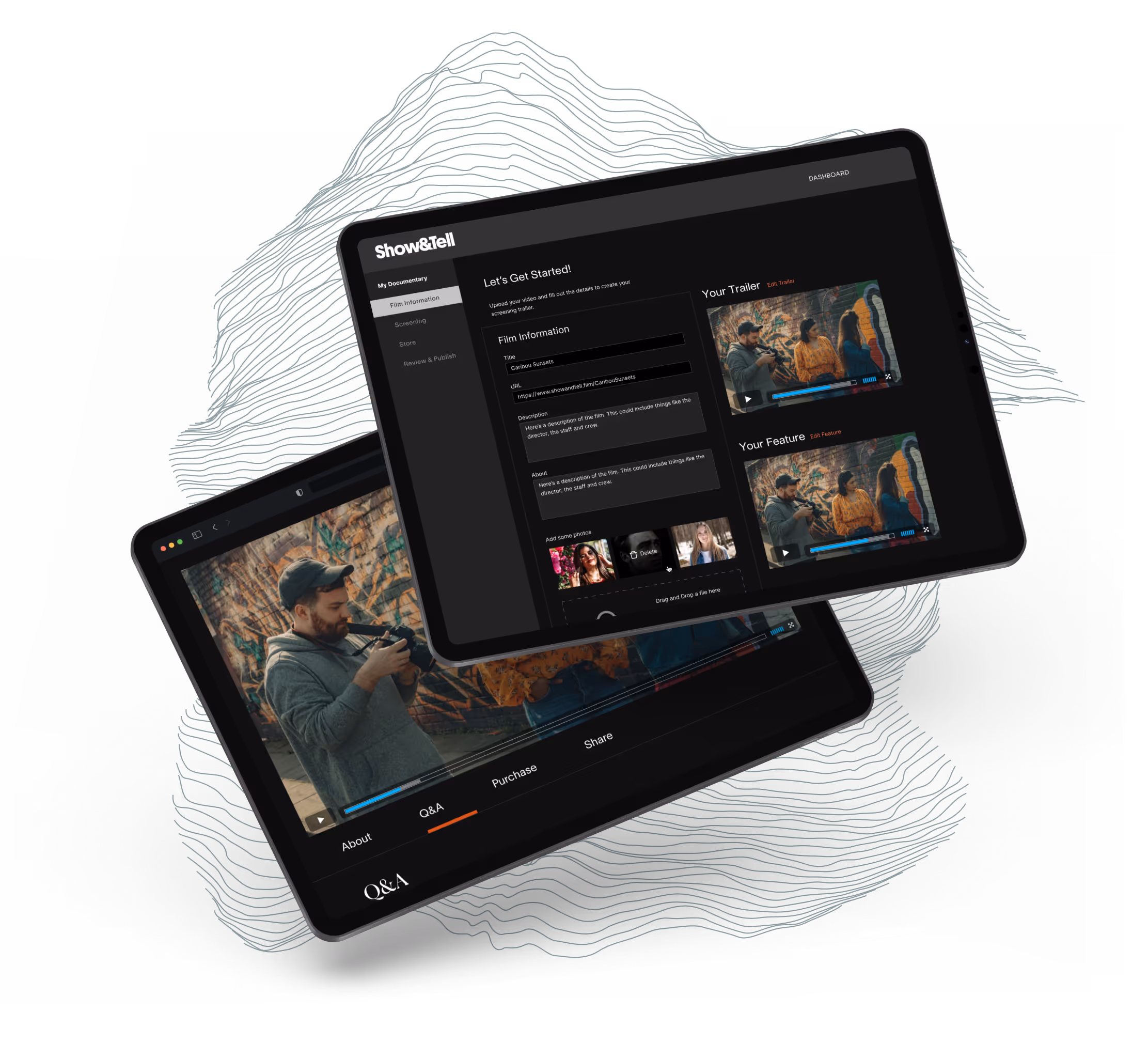 Show&Tell film distribution platform