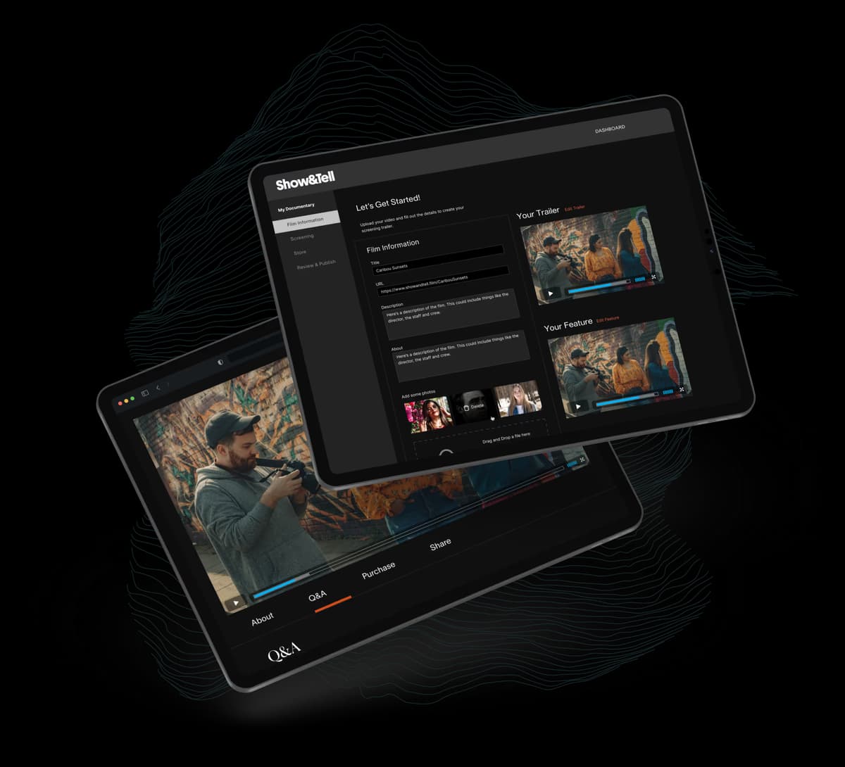 Show&Tell film distribution platform