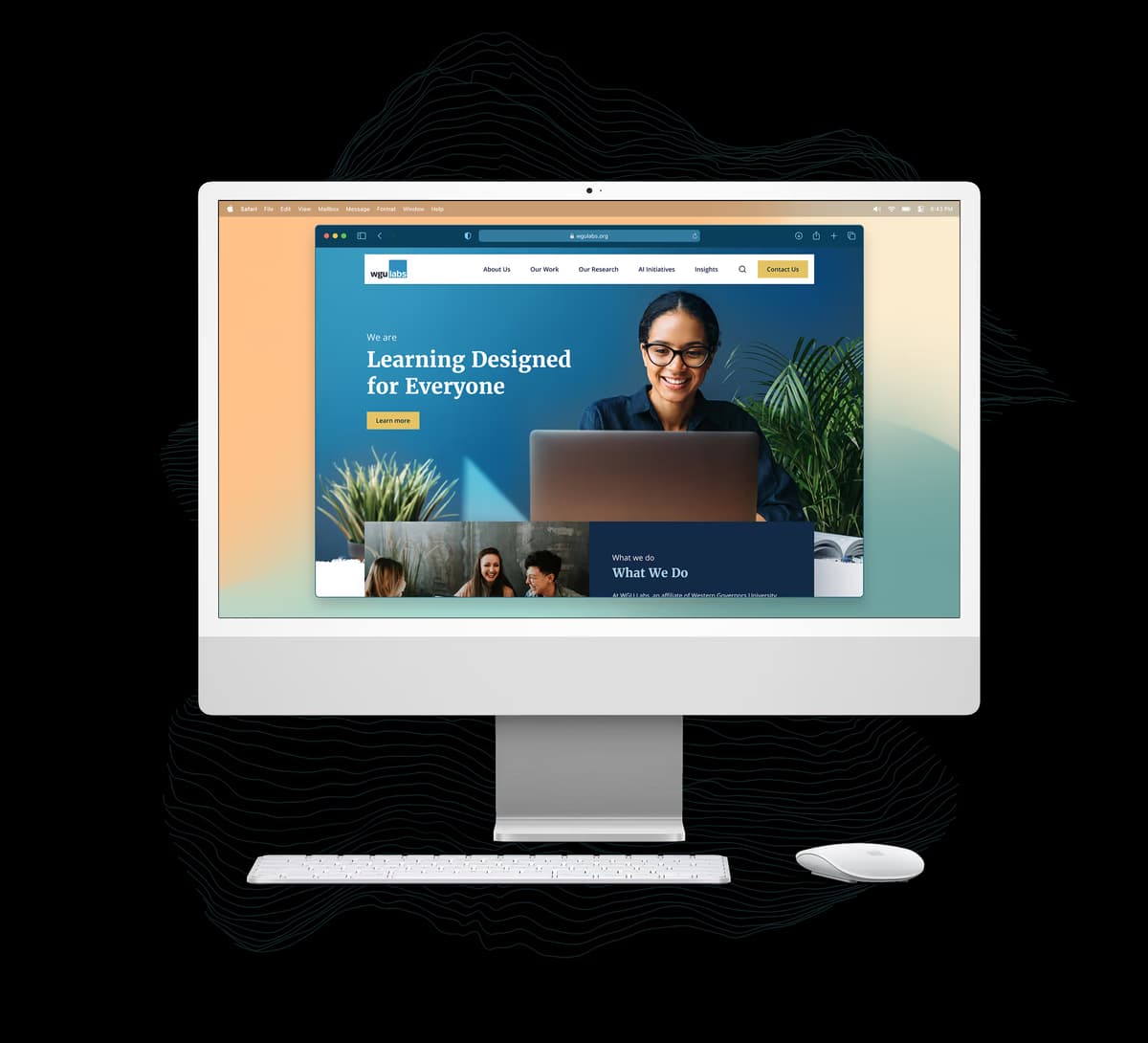 WGU Labs website design