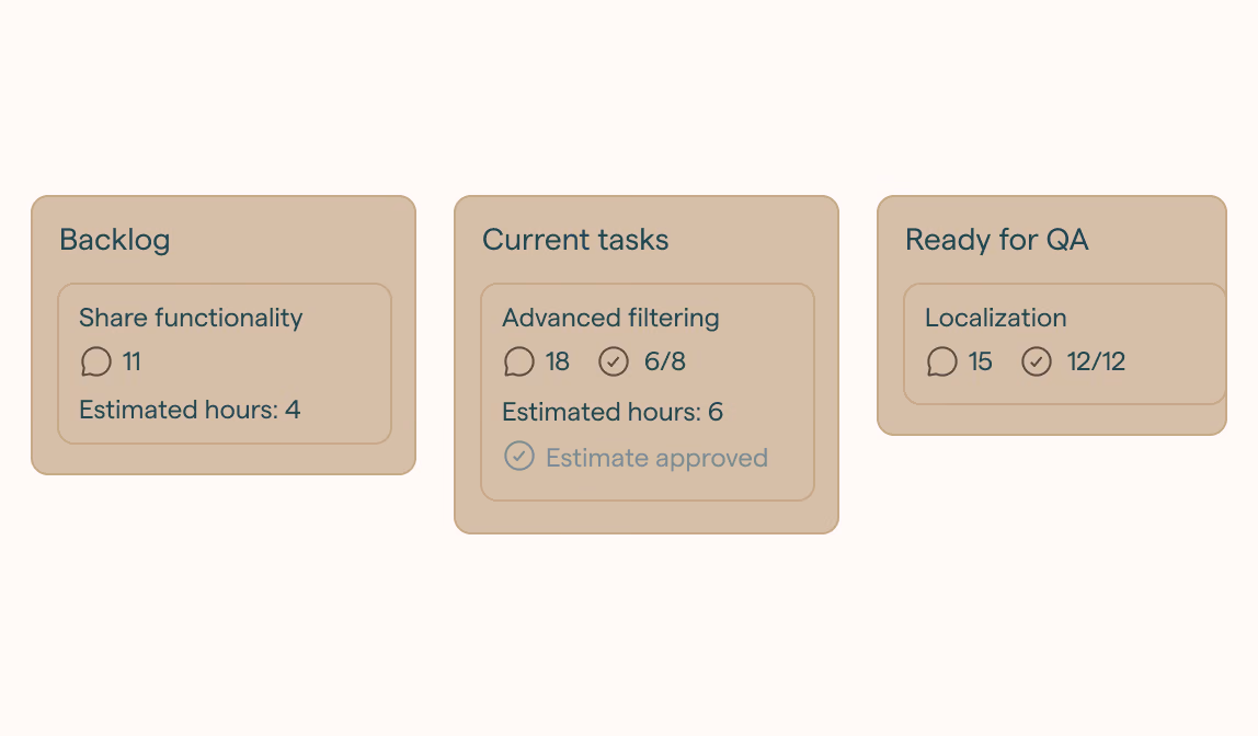 Surprise-free task tracking